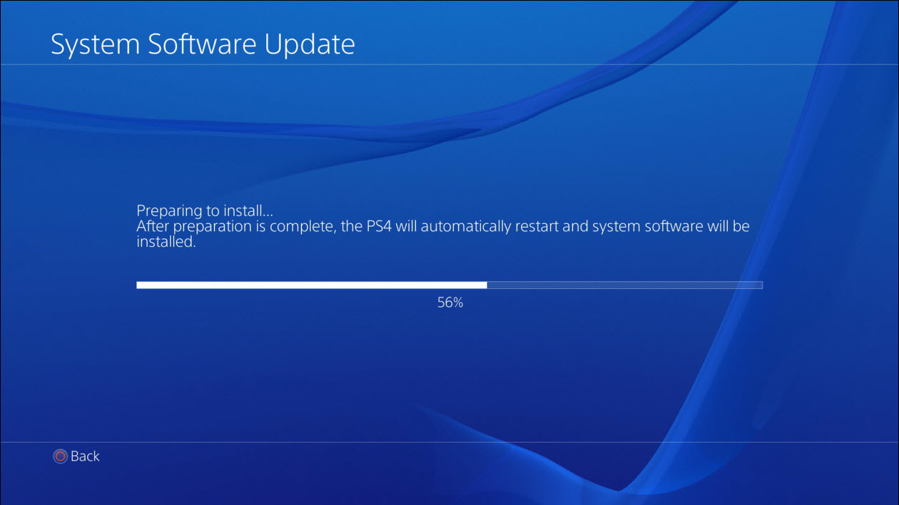 latest ps4 software version