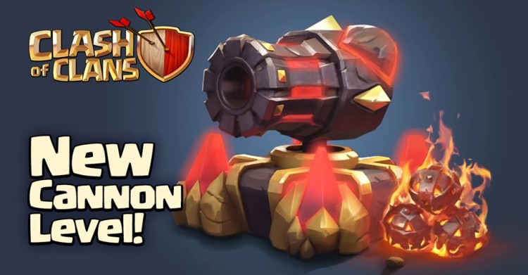 clash of clans lv13 cannon