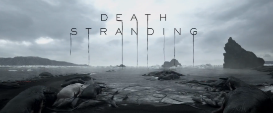 Death Stranding with it's dramatic title card