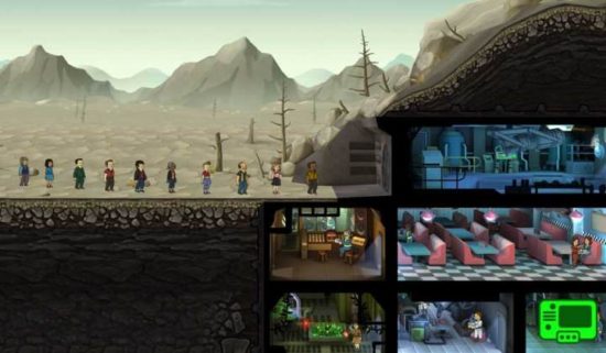 Everyone's lining up for the new Fallout Shelter update