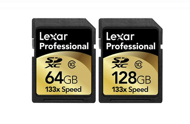 Lexar unveil new 128GB professional SD card