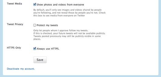 Twitter offers HTTPS secure sign-in