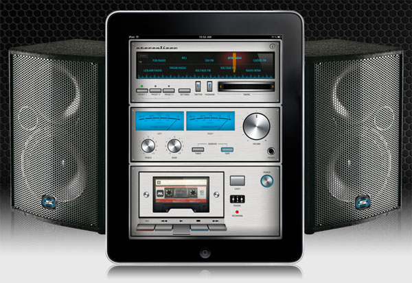 Stereolizer app for iPad takes digital radio back to the 80s