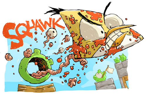 Angry Birds – No replaying levels when gadgets sync – Also: Avian-based artwork hits web!