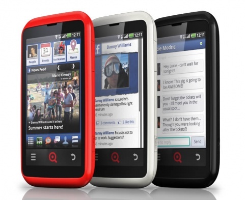 INQ Cloud Touch – “Facebook phone” hits UK