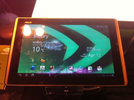 GSLive 2011: Hands on with the Asus Eee Pad Transformer
