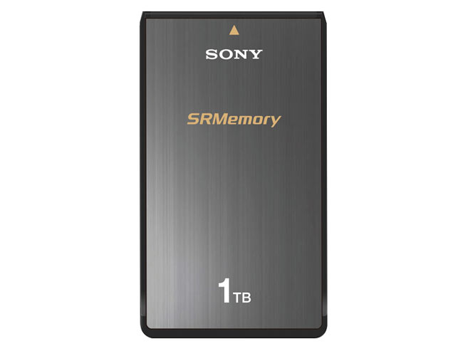 Sony launches new 1TB SRMemory card