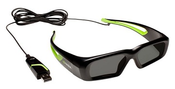 Nvidia Annouce New USB Wired 3D Glasses