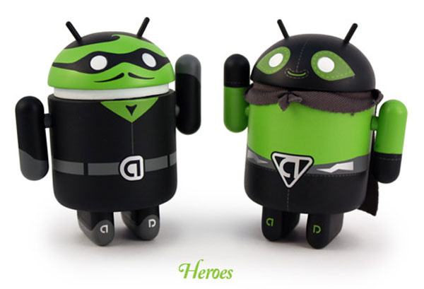 Android Takeover – Google’s popular mobile mascot becomes plastic hero!