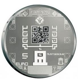 QR codes in Dutch coins – Novelty which could have future pocket potential?