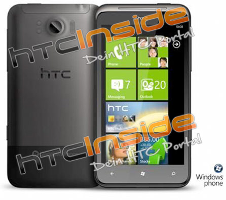 New HTC Windows Phone 7 device leaked