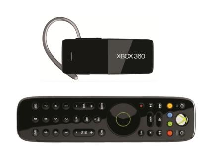 New Official Media Remote and Bluetooth Headset for Xbox 360 Revealed