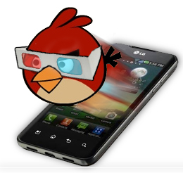 Android 2.3 update will bring Angry Birds into the 3rd dimension on LG Optimus 3D