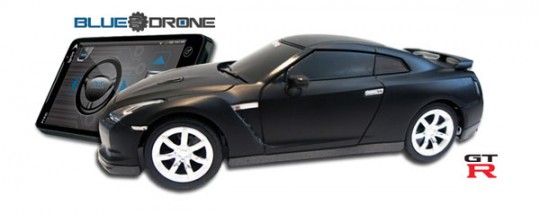 Nissan GTR controlled by Android smartphone