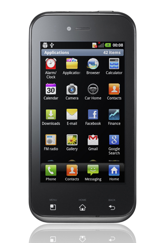 LG officially announced the Android LG Optimus Sol