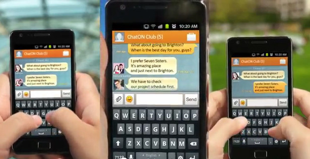 Samsung Announces ChatON Cross-Platform Instant Messaging App