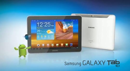 Samsung Galaxy Tab 10.1 Available in UK Today!