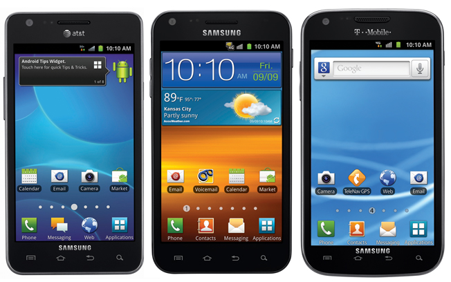 Samsung launching 3 new Galaxy S II handset variants in the United States
