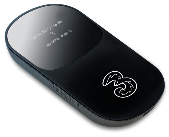 UK network Three reveal new MiFi gadget from Huawei