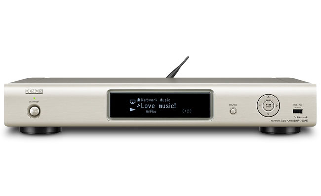Denon unveils the AirPlay equipped DNP-720AE network audio player