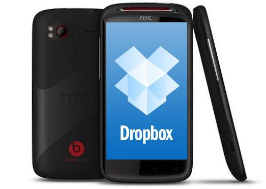 HTC Partners with Dropbox to offer 5GB Cloud Storage to Smartphone Owners