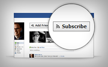 Facebook ‘Subscribe’ feature brings the social network closer to Twitter