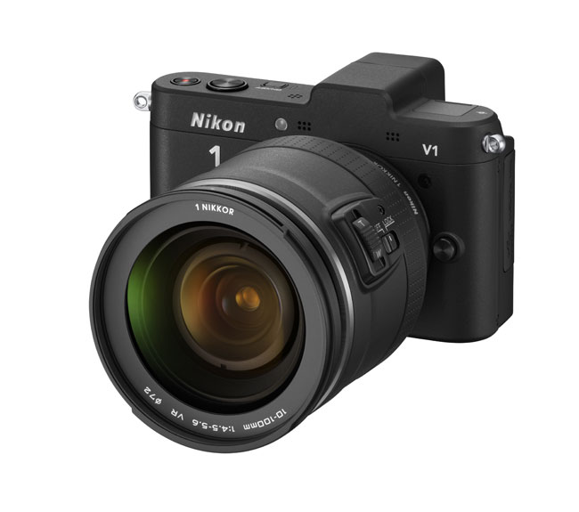 Nikon J1 and V1 Mirrorless cameras announced
