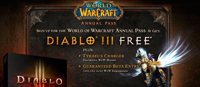 Diablo III for free: World of Warcraft subscription gives away upcoming RPG