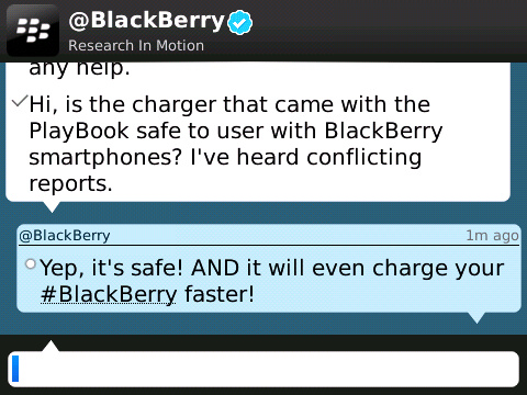 How to charge your BlackBerry twice as fast: With a BlackBerry Playbook charger