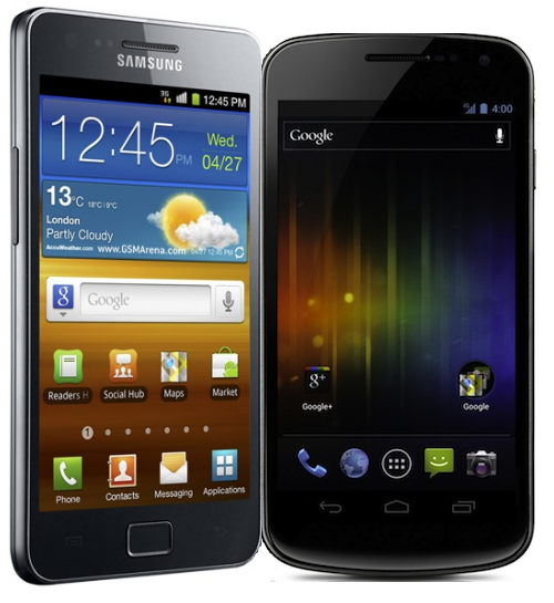 Samsung Galaxy Nexus or Samsung Galaxy S II? You decide