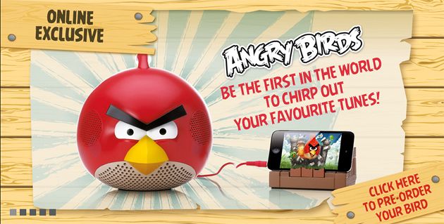 Gear 4 launches awesome Angry Birds Speaker Docks
