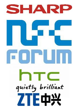 NFC capable smartphones coming soon from HTC, ZTE and Sharp