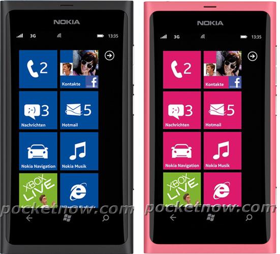 Nokia 800 Windows Phone official press shots leak