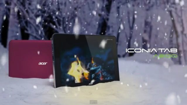 Acer Iconia Tab A200 Android tablet video leaks