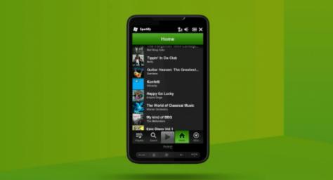 Spotify Now Available On Windows Phone 7