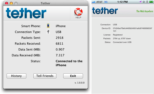 iTether iOS: Free Data Tethering for One-Off Fee *Updated*