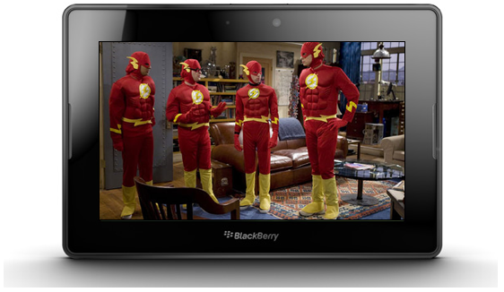 Adobe Flash continues to play on BlackBerry PlayBook