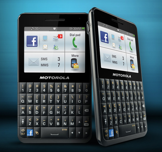 Motorola MotoKey goes live – Social savvy pocket pal for young mobile owners