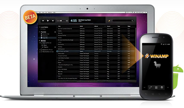 WinAmp beta launches for Mac, Android users rejoice