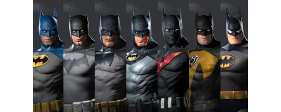Batman Arkham City: New Skins DLC Delivers 7 New Versions of The Dark Knight!