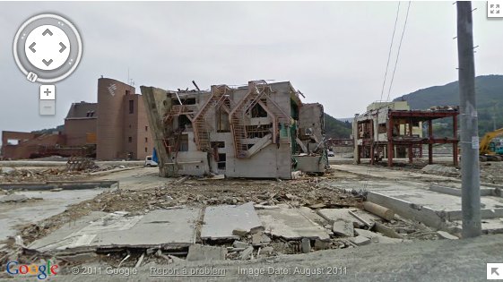 Google Street View Feature Shows Japan Earthquake Destruction