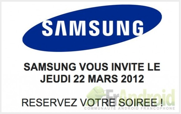 Samsung Event Planned for March 22nd – Galaxy SIII to be Finally  Announced?