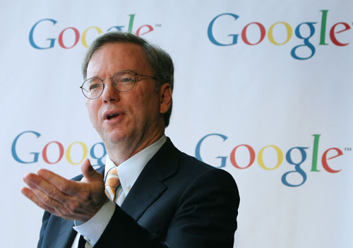 Eric Schmidt: “Technology is power by its very nature”