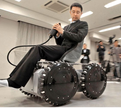 Only in Japan! Permoveh – The Personal Mobile Vehicle that Out-Maneuvers Segway!