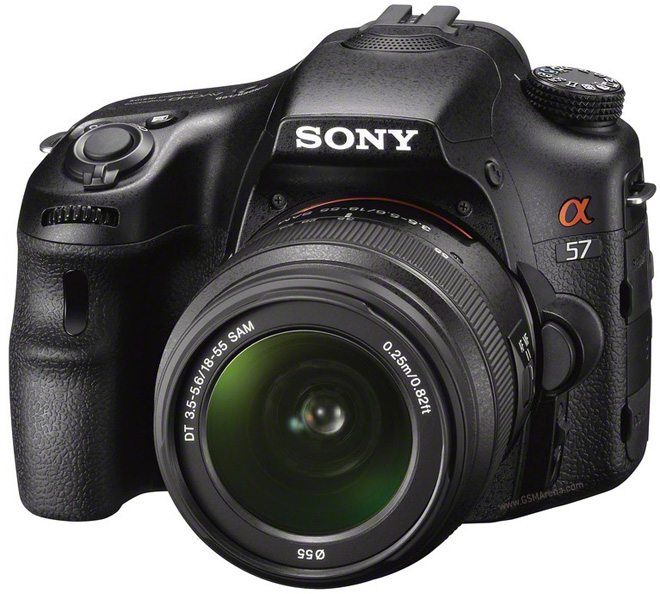 Sony Reveals the New SLT-A57 Single-Lens Translucent Camera