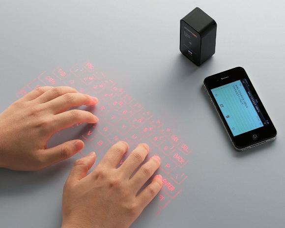 Elecom Launches New Projection Keyboard
