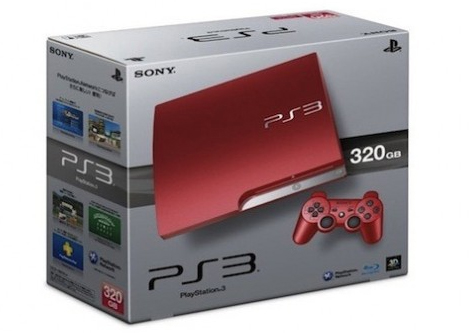 Sony Playstation 3 in Scarlet Red Available to Pre-order – 320GB Console Variant Ships May 4th