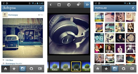 Instagram Tops Charts – Photo App Brought into Focus by Android Launch & Facebook Buyout
