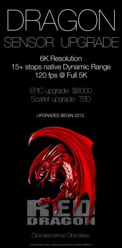 RED Dragon 6k Upgrade Announced For Epic And Scarlet Cameras