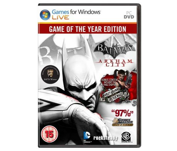 Batman Arkham City: Game of the Year - Worst Box Art of the Year?